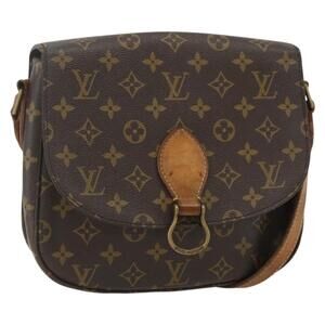 LOUIS VUITTON Monogram Saint Cloud GM Shoulder Bag M51242 LV Auth BA8111